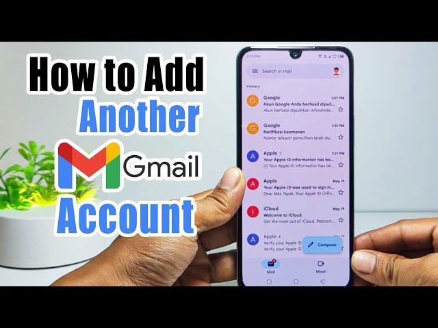 How To Add Another Gmail Account In Android | Sign In Gmail Account