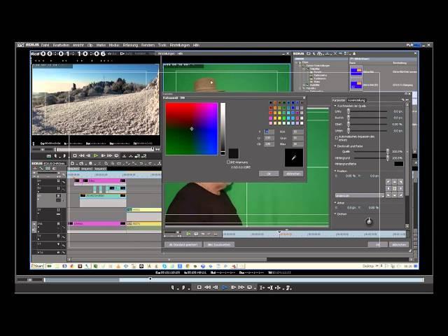 EDIUS ANWENDUNG: CHROMAKEY