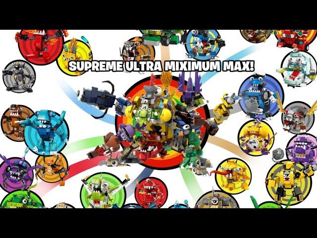 LEGO Mixels Unite Supreme Ultra Miximum MAX moc instructions