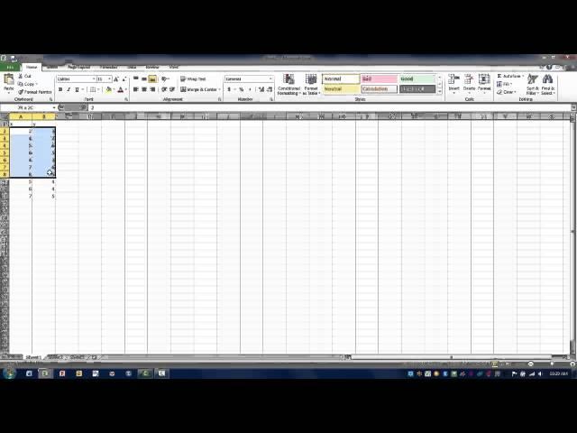 How to Use Excel-Creating a Scatterplot