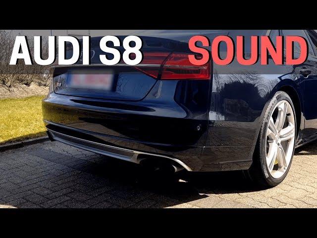 Audi S8 520 HP EXHAUST SOUND STOCK ORIGINAL