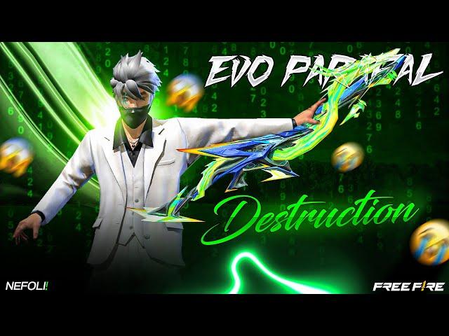 Nefoli + Evo Parafal Skin = Destruction️‍ | Full Map Gameplay ️