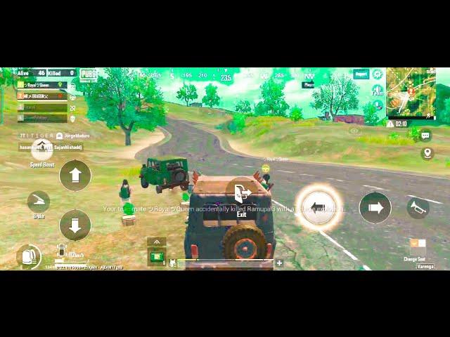 Pubg lite full rush gameplay video ||  गाड़ी से दौरा कर मारा 1vs2 clutch || singal7gamer