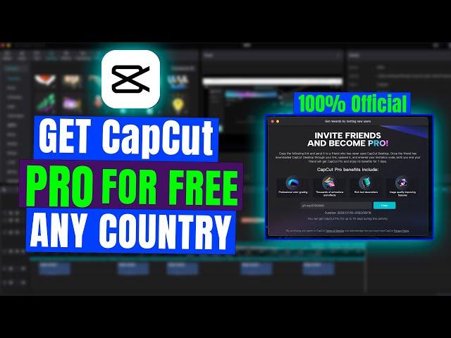 How to Get CapCut Pro for FREE in 2024 (Download 100% Official CapCut Pro)