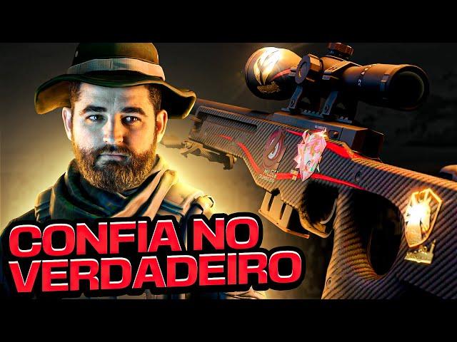 Legendary pro skins - Fallens AWP Redline "Confia no verdadeiro"