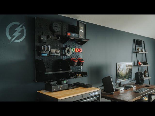 Home Studio DIY Camera Charging Station for Filmmakers