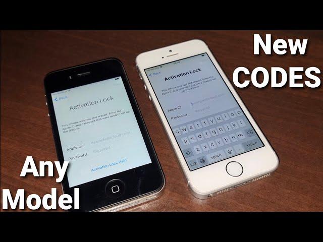 Tested!! Unlocked iCloud Activation lock Bypass Apple ID iPhone 4,4s,5,5s,5c,SE,6,6s,7,8,X,XR,XS