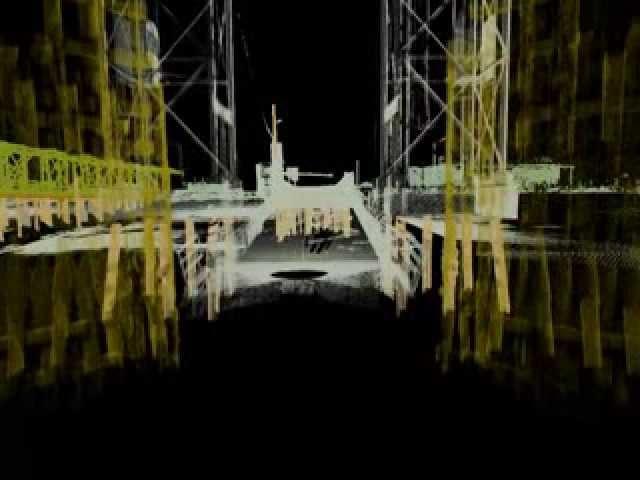 3D Laser Scan Ferry Terminal using FARO Focus3D