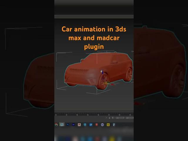 Car animation using 3ds max and mad car plugin #artist #art #3d #animation #realestate #render #cg