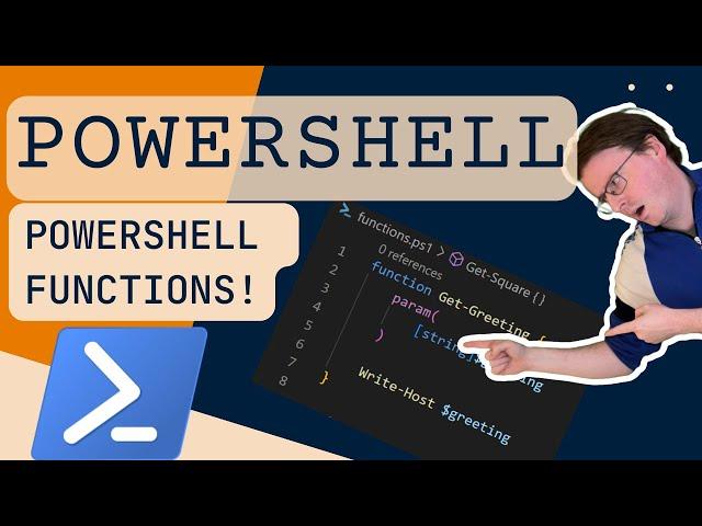 PowerShell Functions begin with the basics