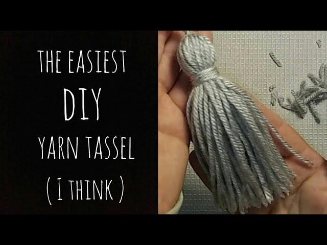 How to Make a Tassel