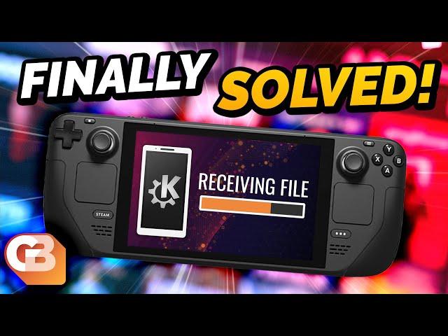 KDE Connect: The Native, Dead-Simple Way to Transfer Files to Your Steam Deck