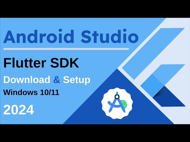 How to install Flutter on Android Studio 2024 | SDK Setup for Flutter Development #flutter