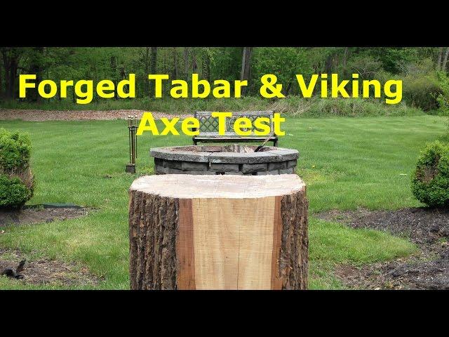 Homemade Axe Test