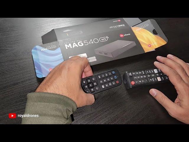 How to program new mag remote | program mag 524 522 540 remote | program MAG remote for TV