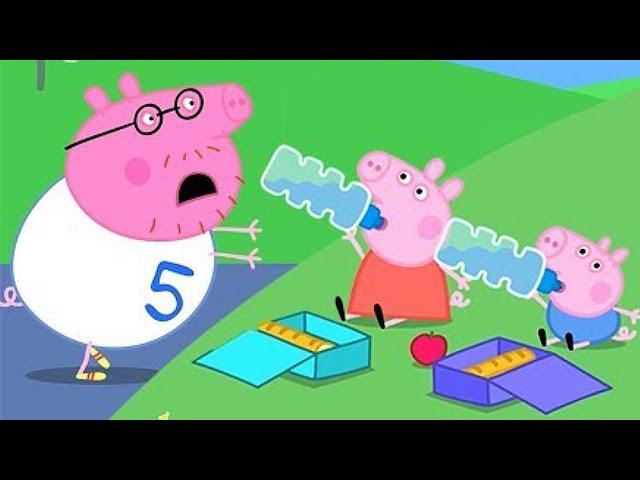 Peppa Pig  Spor - Eğlence Koşusu  Programının en iyi bölümleri | Çocuklar için Çizgi Filmler