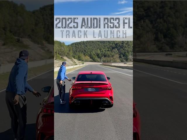 Alone at the track with 2025 Audi RS3 facelift | #audi #rs3 #cars