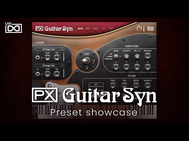 UVI PX Guitar Syn | Preset Showcase