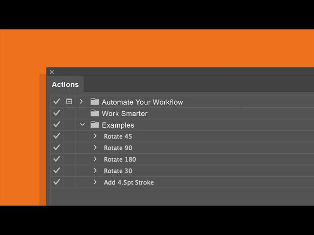 How to Use Actions in Adobe Illustrator