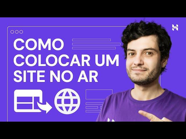 Como Colocar um Site no Ar ️ (2024) Hostinger Brasil