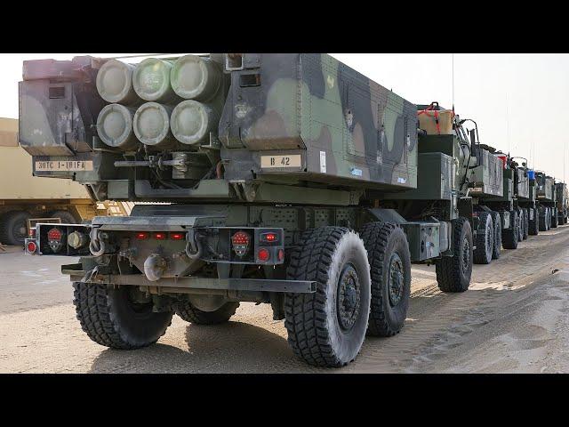 Super Powerful M142 HIMARS in Action