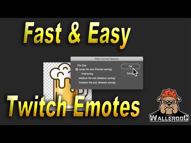 How to Make Twitch Emotes | Fast and Easy | Photoshop CC 2019