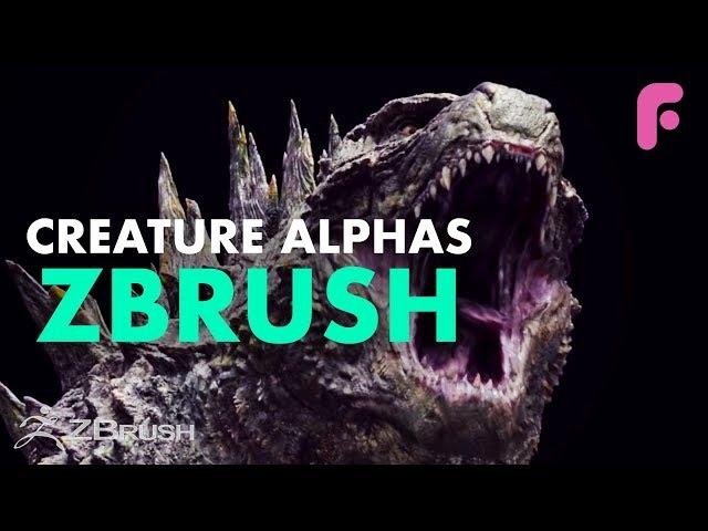 Making Killer Creature Alphas for ZBrush