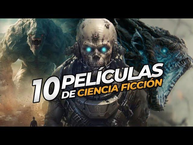 10 PELÍCULAS de CIENCIA FICCIÓN que debes ver en NETFLIX, MAX y MUCHO MÁS!! (2024)