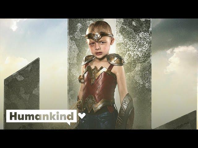 Tiny Wonder Woman meets Gal Gadot | Humankind