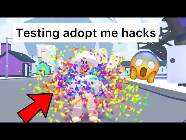 Testing Adopt me life hacks | Roblox (part 2)