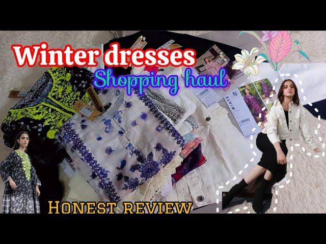 Winter shopping ️ haul /Zellbury new winter ready to wear Collection / Winter dresses