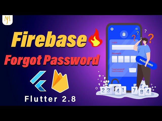 Flutter Tutorial - Reset Password | Firebase Authentication  3/4 Email And Password