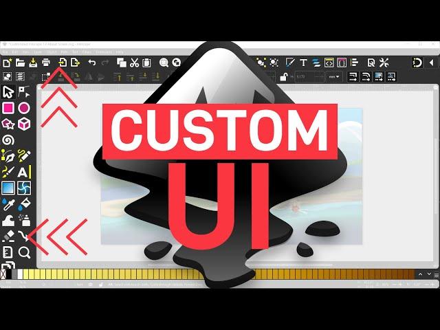 New UI Customization in Inkscape is Ridiculous  | Change Theme & Icon Sizes