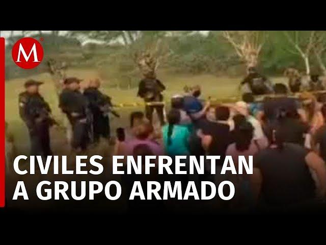 5 Personas murieron durante un enfrentamiento entre un grupo criminal y habitantes de Veracruz