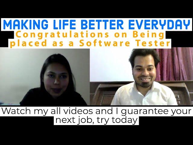 Meet Shikha 3YOE | Success Story | Helping talents for the better tomorrow | SoftwaretestingbyMKT