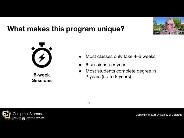 CU Boulder: Overview of CU Boulder's MS in Computer Science Program 2.29.24.