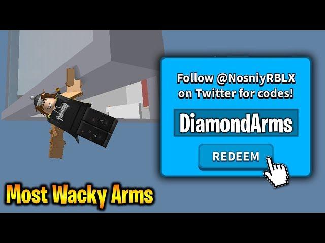 *NEW* ALL WORKING CODES FOR NOODLE ARMS! (Roblox)