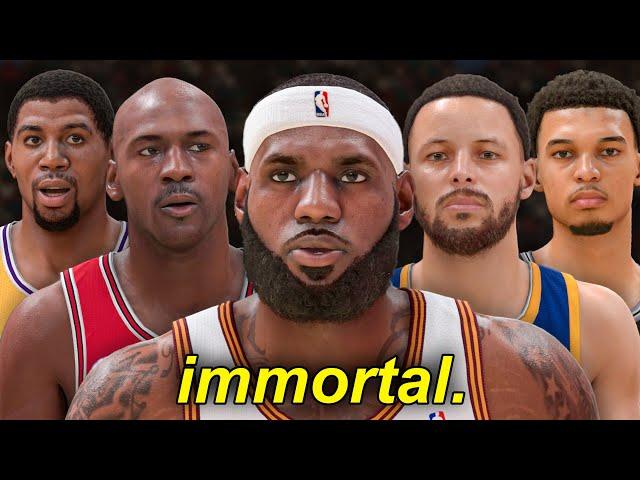 I Made Every NBA Player Immortal