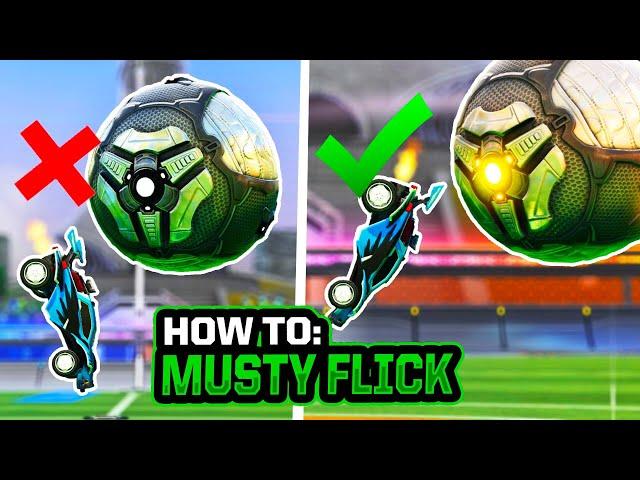 How To Musty Flick in 5 Minutes (Rocket League Tutorial)