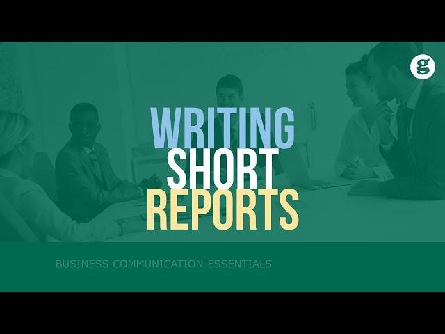 Writing Short Reports