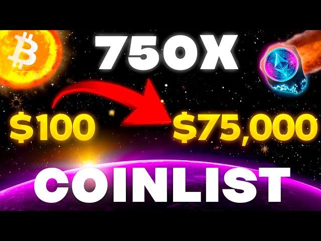 MAKE 750X With NEW Crypto Coins 2023! ICO & COINLIST STEP BY STEP GUIDE!!!