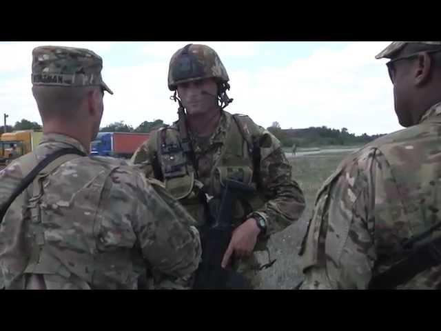 Italian Paratroopers Link Up with U.S. Allies in Bulgaria (HD)