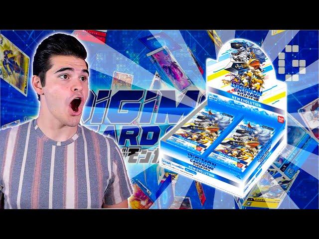 **INSANE PULLS** | Digimon Card Game 2020: New Evolution Unboxing