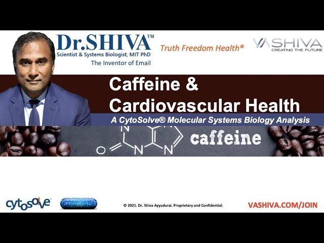 Dr.SHIVA LIVE: What High Dose Caffeine Does to Nitric Oxide & Heart Health. A CytoSolve Analysis.