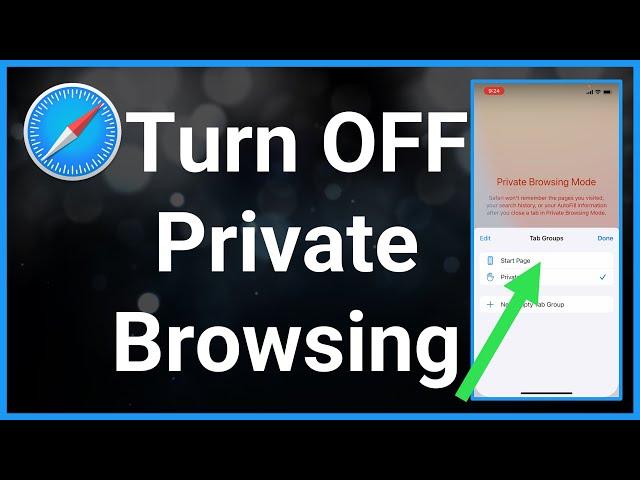 How To Turn Off Private Browsing On iPhone