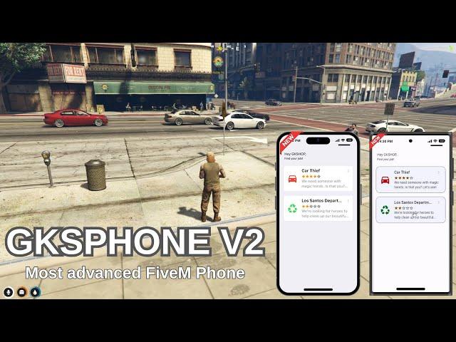 GKSPhone v2 Dev Log July 2024 - FiveM