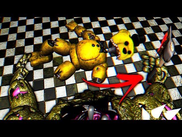 FNAF 3D КОШМАРНЫЙ СПРИНГТРАП УБИЛ ФРЕДДИ ТОПОРОМ !!! ФНАФ ИГРАЮ за АНИМАТРОНИКОВ БИТВА РАУНД 2 !!!