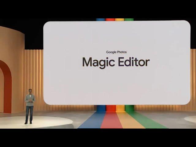 Evolution Of Google Photos By AI | Google Photos Magic Editor Demo By Sunder Pichai | #googlebard