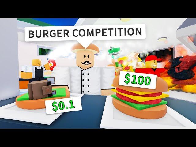 ️ADMIN️ ROBLOX Cook Burgers: Make Burgers And Win Money 