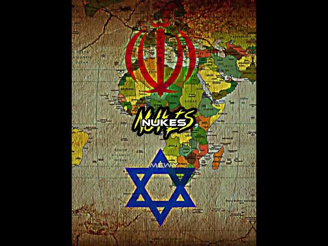 Iran vs Israel 2 #shorts #vs #world #geography #israel #iran #asia